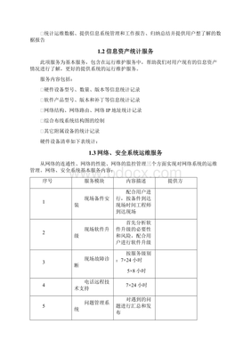 信息系统运行维护服务方案IT运维服务方案.docx